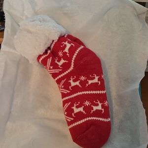 Cozy Red Reindeer Women's Socks